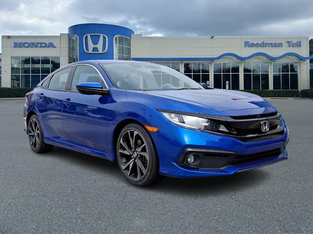 used 2020 Honda Civic car, priced at $21,995
