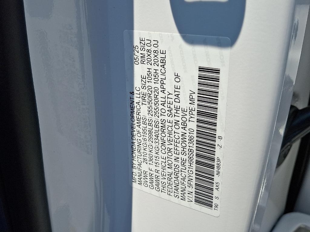 new 2025 Honda Pilot car, priced at $53,038