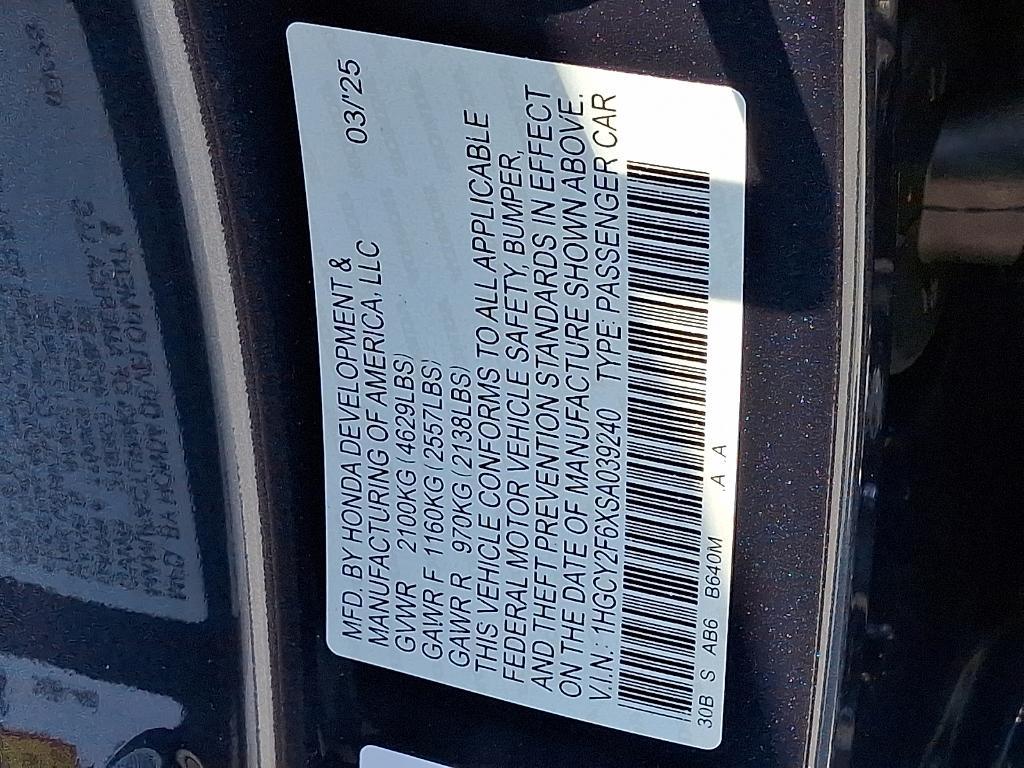 new 2025 Honda Accord Hybrid car, priced at $35,330