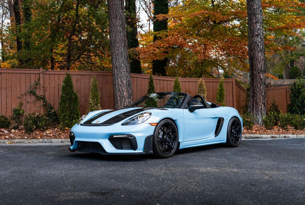 used 2024 Porsche 718 Spyder car, priced at $255,990