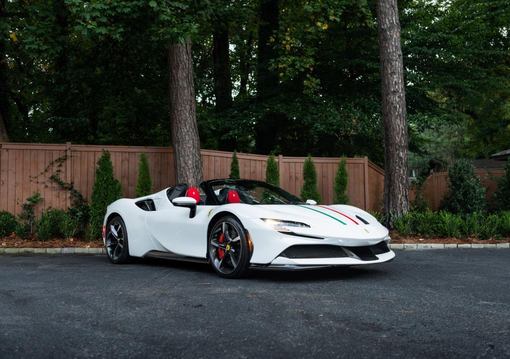 used 2024 Ferrari SF90 Spider car, priced at $749,770