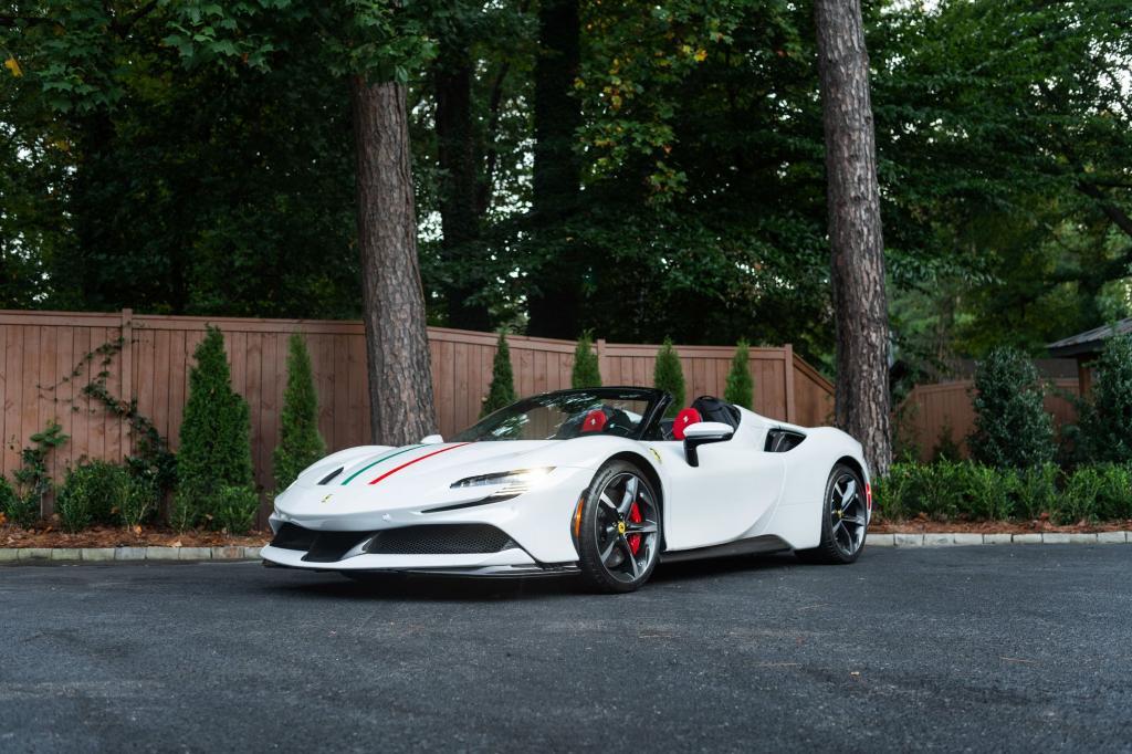 used 2024 Ferrari SF90 Spider car, priced at $749,770