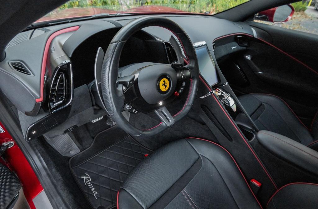 used 2021 Ferrari Roma car, priced at $239,990