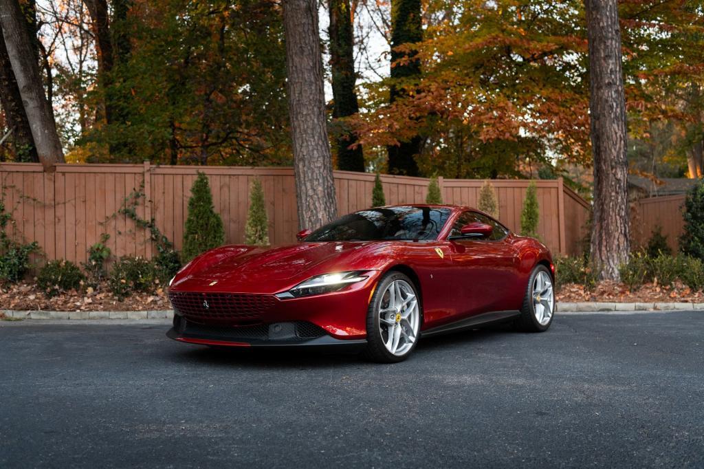 used 2021 Ferrari Roma car, priced at $239,990