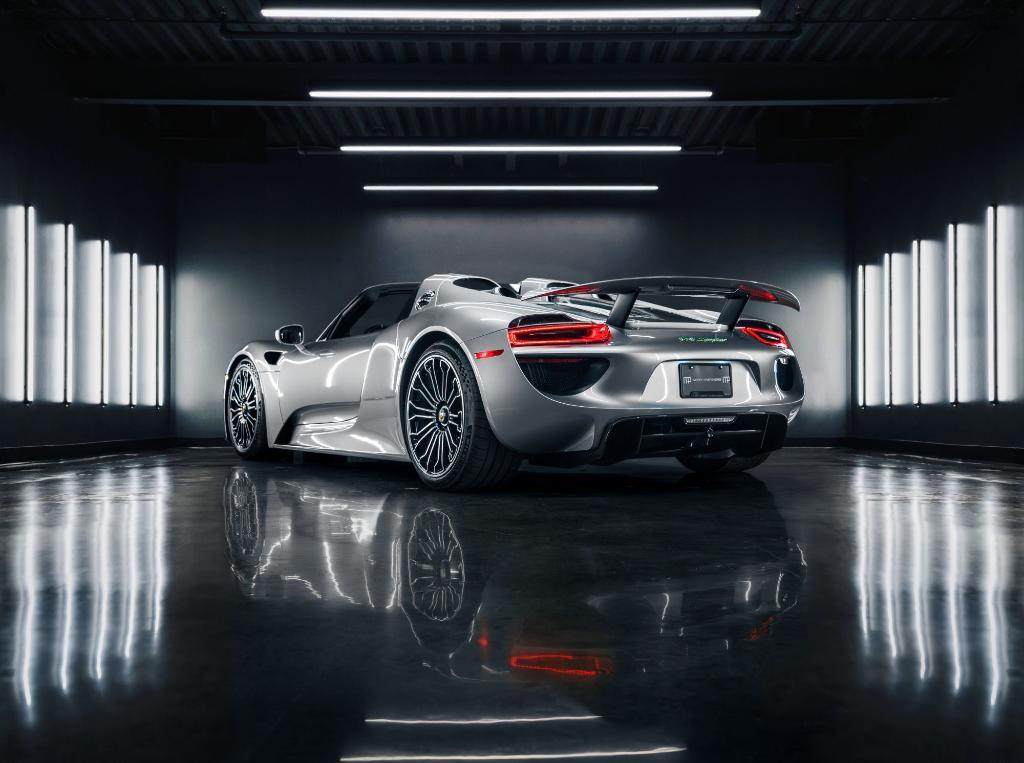 used 2015 Porsche 918 Spyder car, priced at $2,100,000