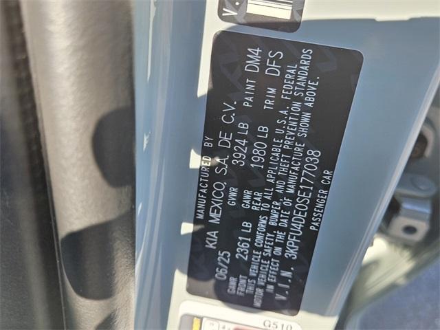 new 2025 Kia K4 car, priced at $25,340