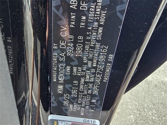 new 2025 Kia K4 car, priced at $25,375