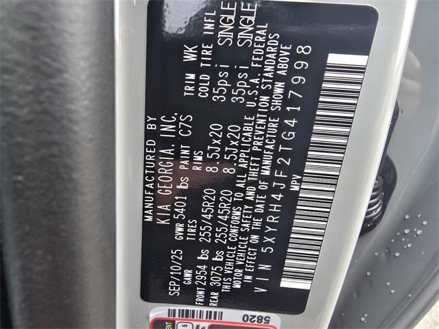 new 2026 Kia Sorento car, priced at $40,465