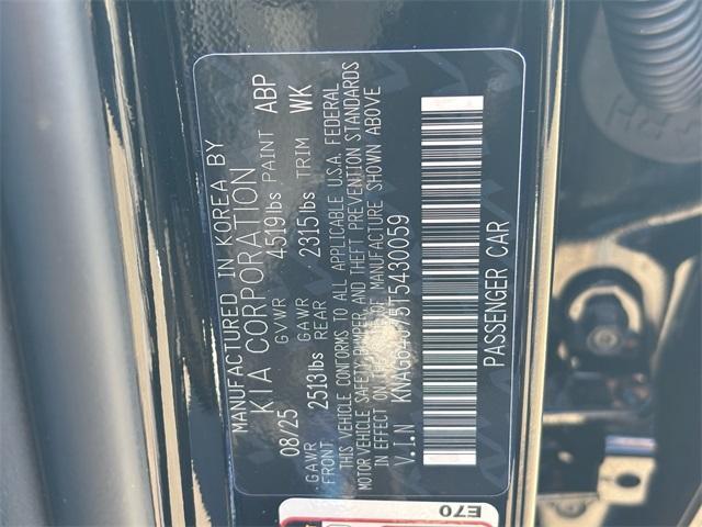 new 2026 Kia K5 car, priced at $29,096