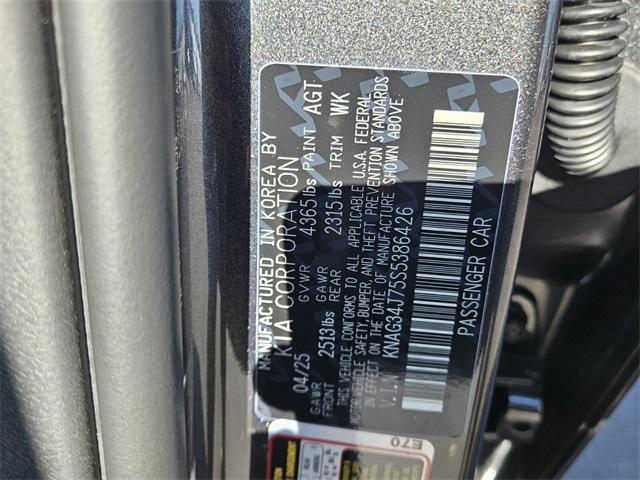 new 2025 Kia K5 car, priced at $36,500