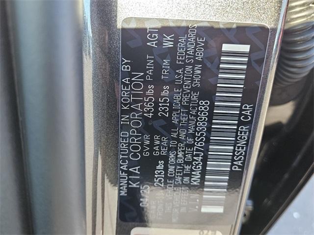 new 2025 Kia K5 car, priced at $36,325