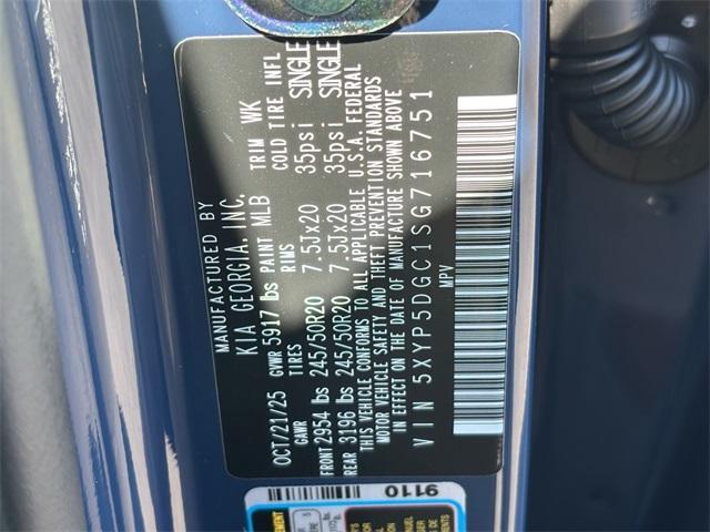 new 2025 Kia Telluride car, priced at $50,260