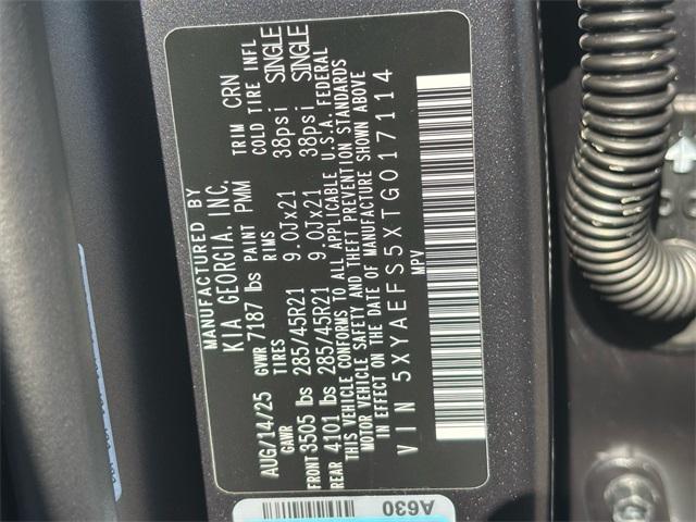 new 2026 Kia EV9 car, priced at $61,464