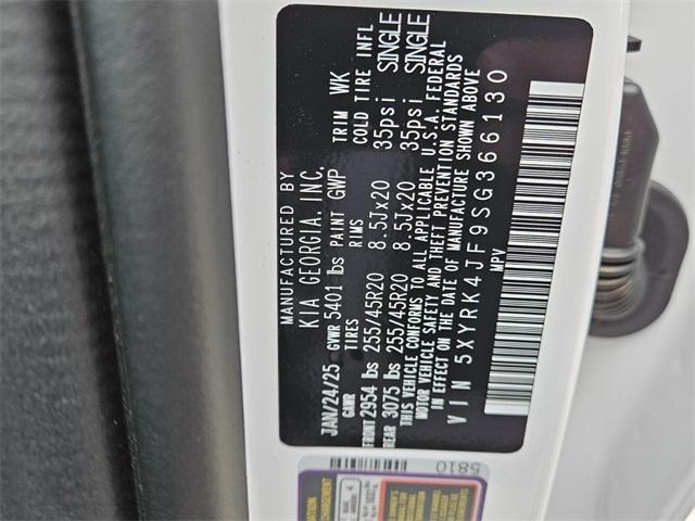 new 2025 Kia Sorento car, priced at $45,930