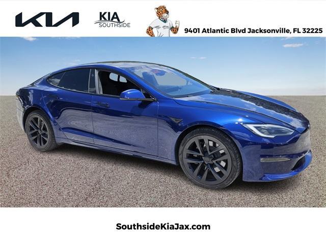 used 2022 Tesla Model S car, priced at $54,991