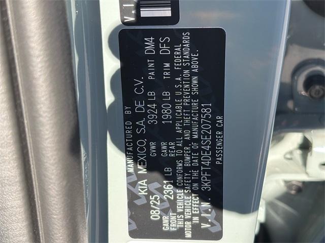 new 2025 Kia K4 car, priced at $24,505