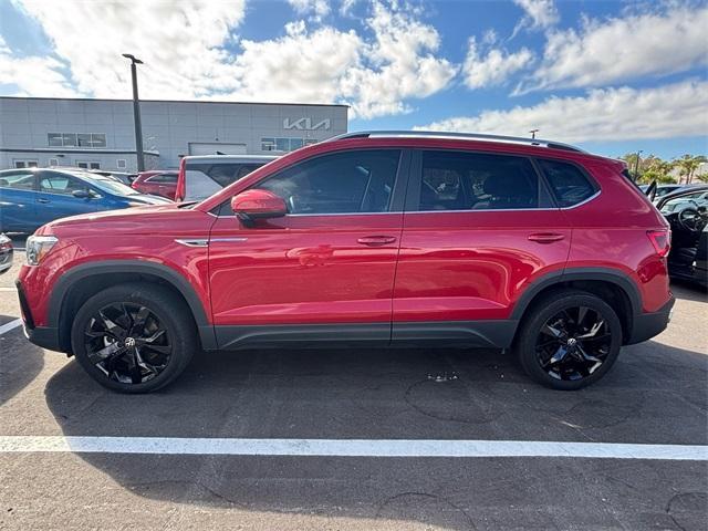 used 2022 Volkswagen Taos car, priced at $18,591