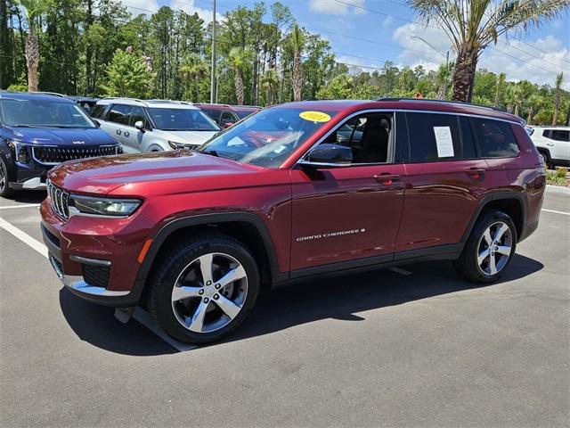used 2021 Jeep Grand Cherokee L car, priced at $28,991