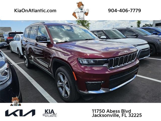 used 2021 Jeep Grand Cherokee L car, priced at $28,991