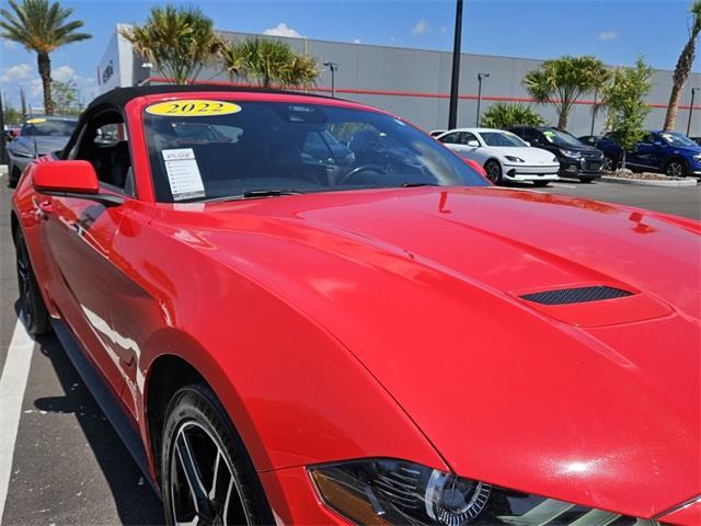 used 2022 Ford Mustang car, priced at $21,861