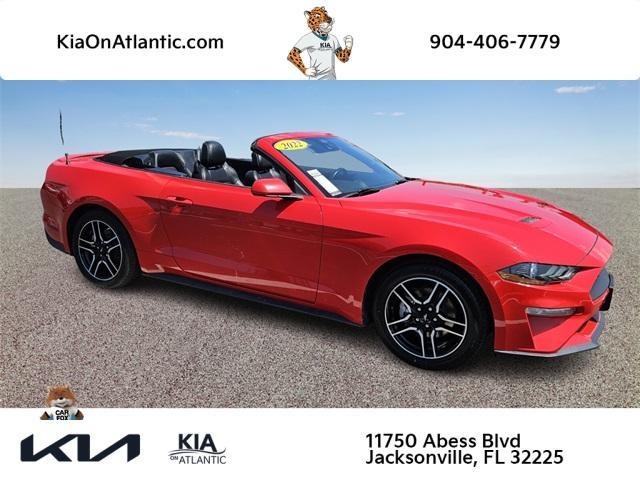 used 2022 Ford Mustang car, priced at $21,861