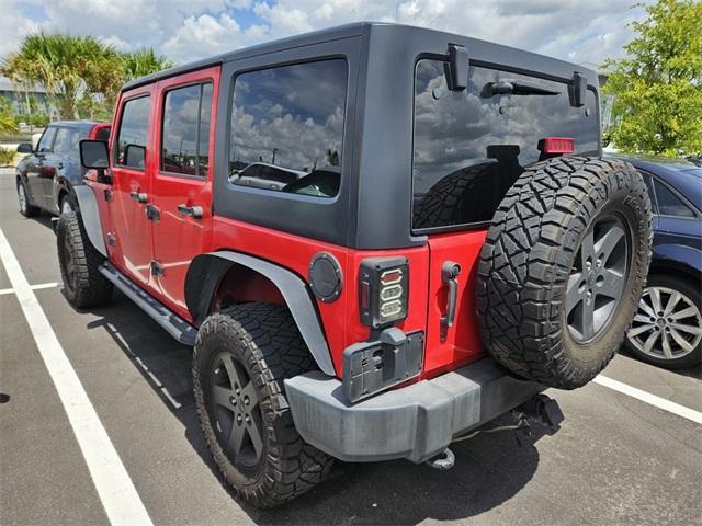 used 2016 Jeep Wrangler Unlimited car, priced at $13,791