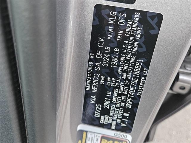 new 2025 Kia K4 car, priced at $24,485