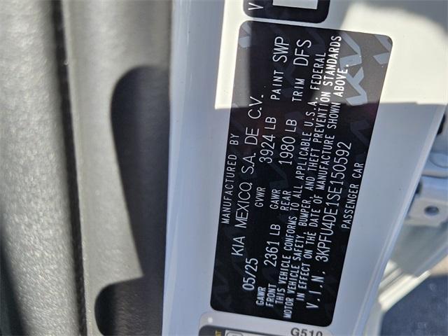 new 2025 Kia K4 car, priced at $26,300