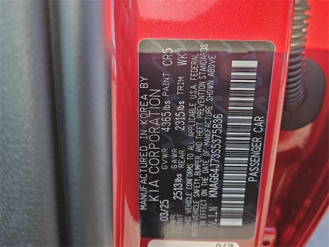 new 2025 Kia K5 car, priced at $31,860