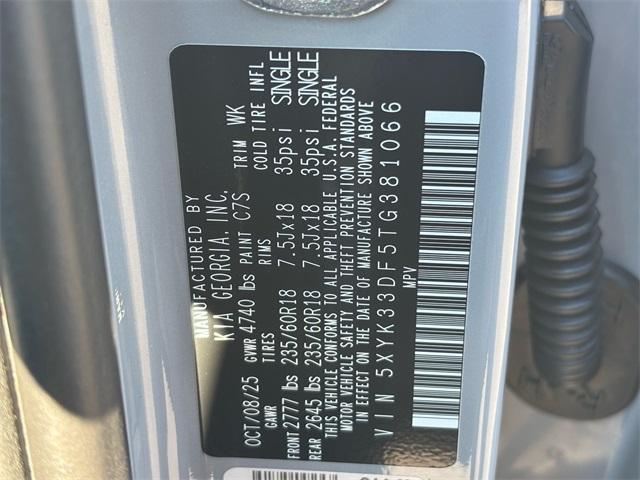 new 2026 Kia Sportage car, priced at $33,435