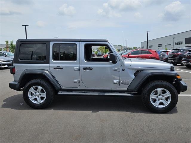 used 2019 Jeep Wrangler Unlimited car, priced at $23,591