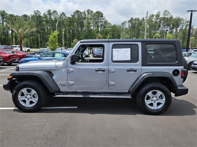 used 2019 Jeep Wrangler Unlimited car, priced at $23,591