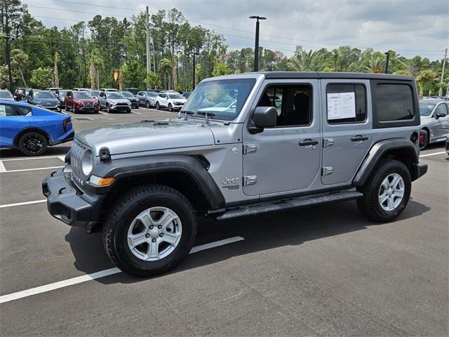 used 2019 Jeep Wrangler Unlimited car, priced at $23,591