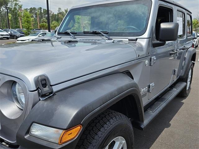 used 2019 Jeep Wrangler Unlimited car, priced at $23,591