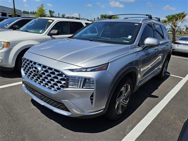 used 2022 Hyundai Santa Fe car, priced at $18,991