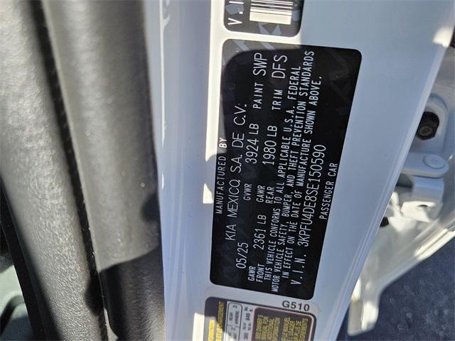 new 2025 Kia K4 car, priced at $26,300