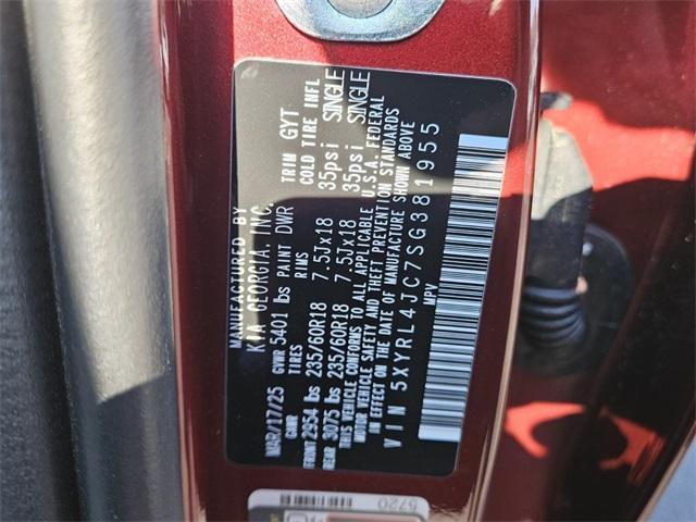 new 2025 Kia Sorento car, priced at $38,795