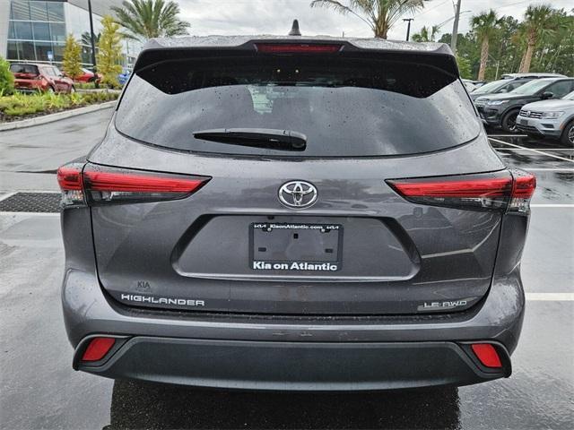 used 2022 Toyota Highlander car, priced at $25,162
