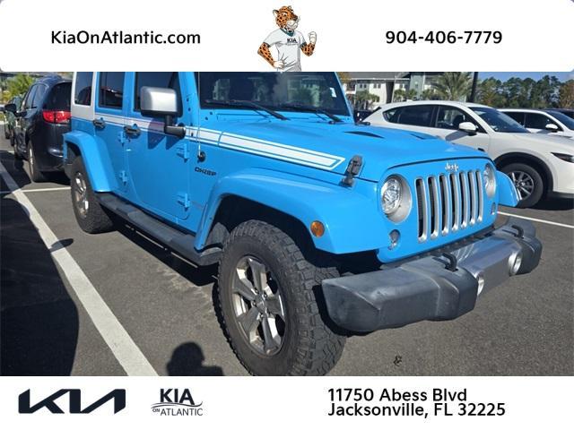 used 2017 Jeep Wrangler Unlimited car, priced at $19,891