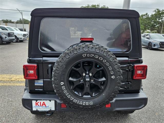 used 2021 Jeep Wrangler Unlimited car, priced at $30,877