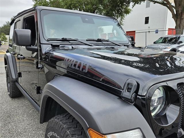 used 2021 Jeep Wrangler Unlimited car, priced at $30,877