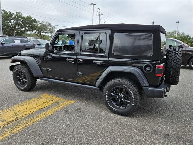 used 2021 Jeep Wrangler Unlimited car, priced at $30,877