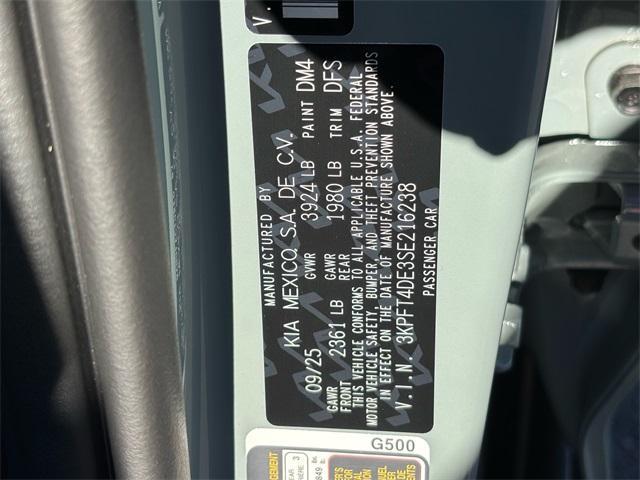 new 2025 Kia K4 car, priced at $24,375