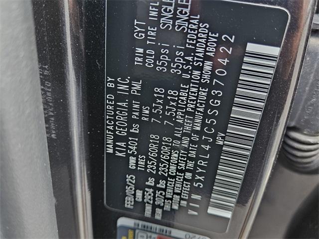 new 2025 Kia Sorento car, priced at $37,830