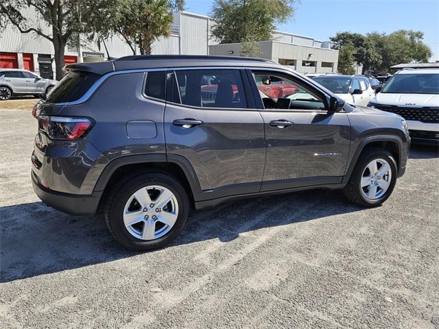 used 2022 Jeep Compass car, priced at $17,697