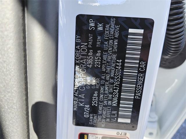 new 2025 Kia K5 car, priced at $36,325