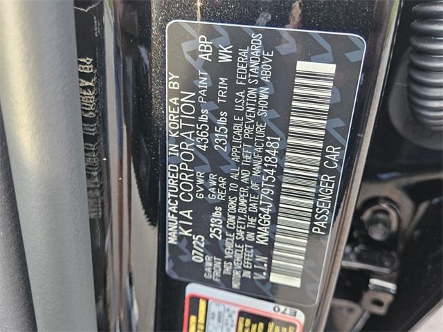 new 2026 Kia K5 car, priced at $31,985