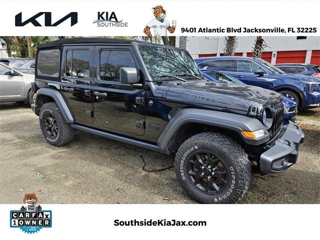 used 2021 Jeep Wrangler Unlimited car, priced at $29,991