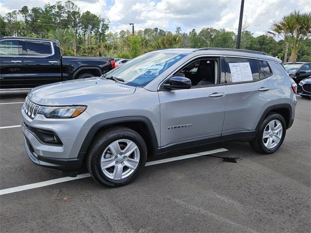 used 2022 Jeep Compass car, priced at $20,781