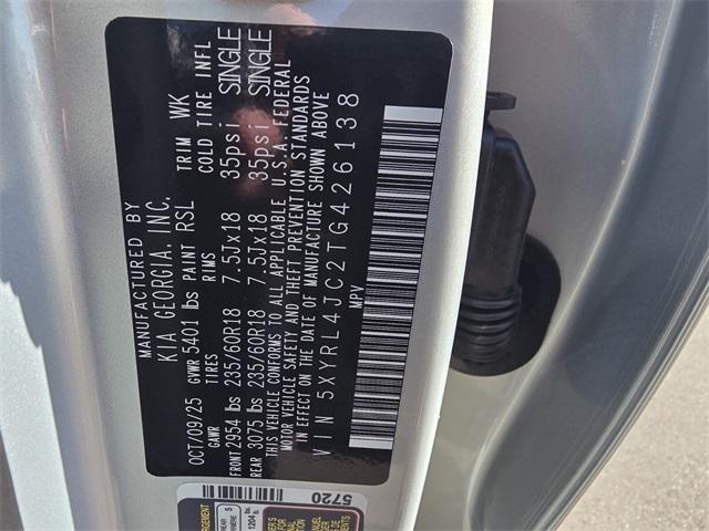 new 2026 Kia Sorento car, priced at $33,411